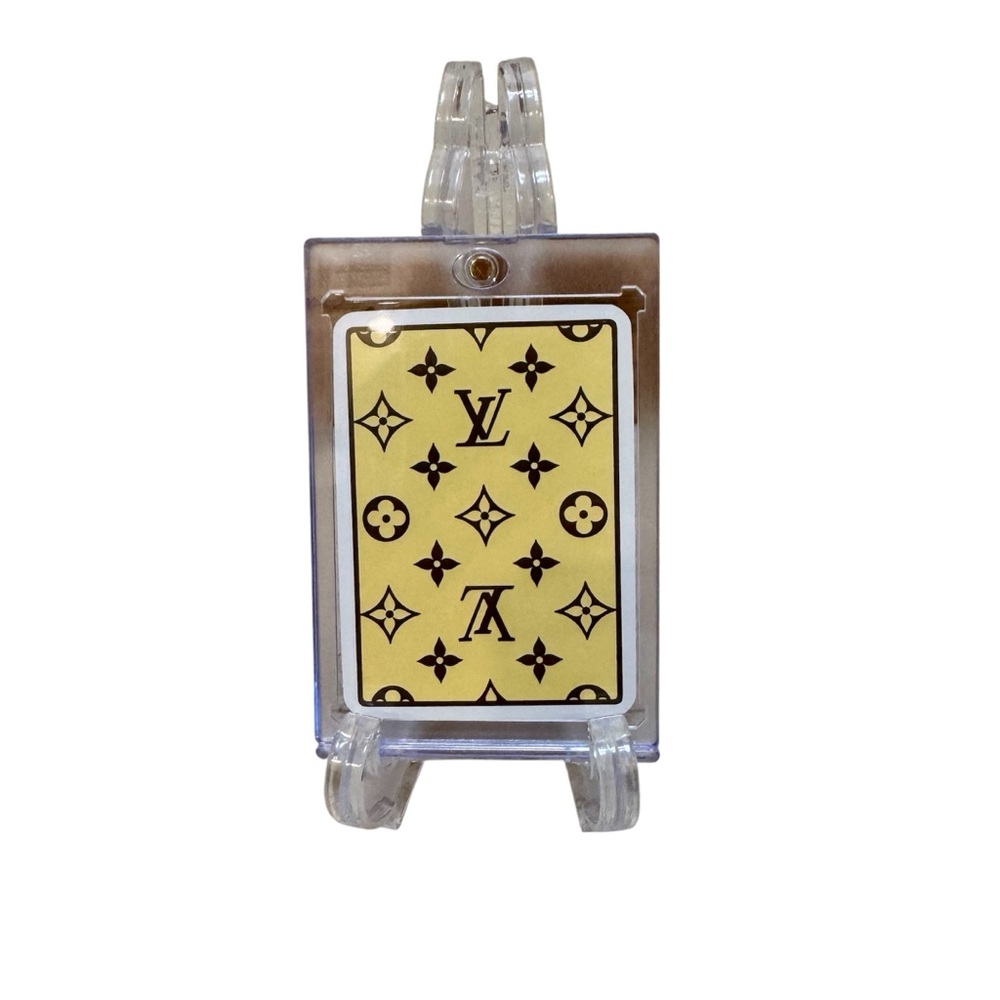 Louis Vuitton #8 Spades Playing Card Monogram Classic Logo Sealed Hard Case